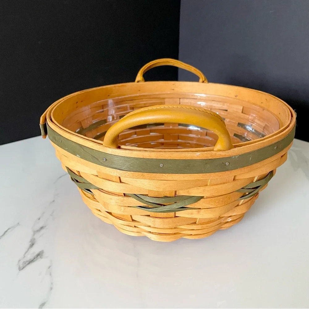 Christmas Popcorn Basket by Longaberger